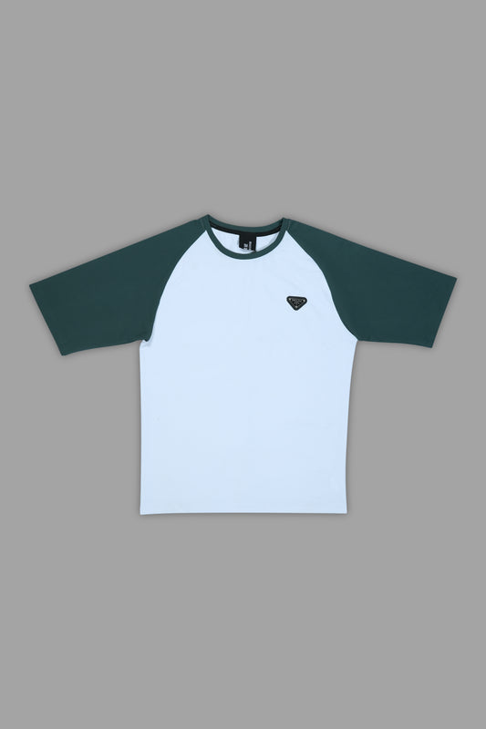 Short sleeve loss fit loss shoulder t shirt