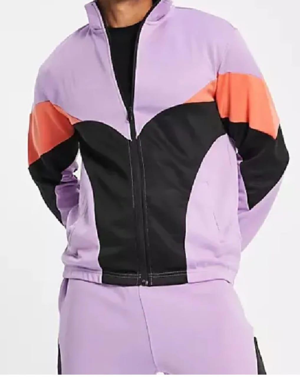 Dri Fit Plain Zipper Tracksuit