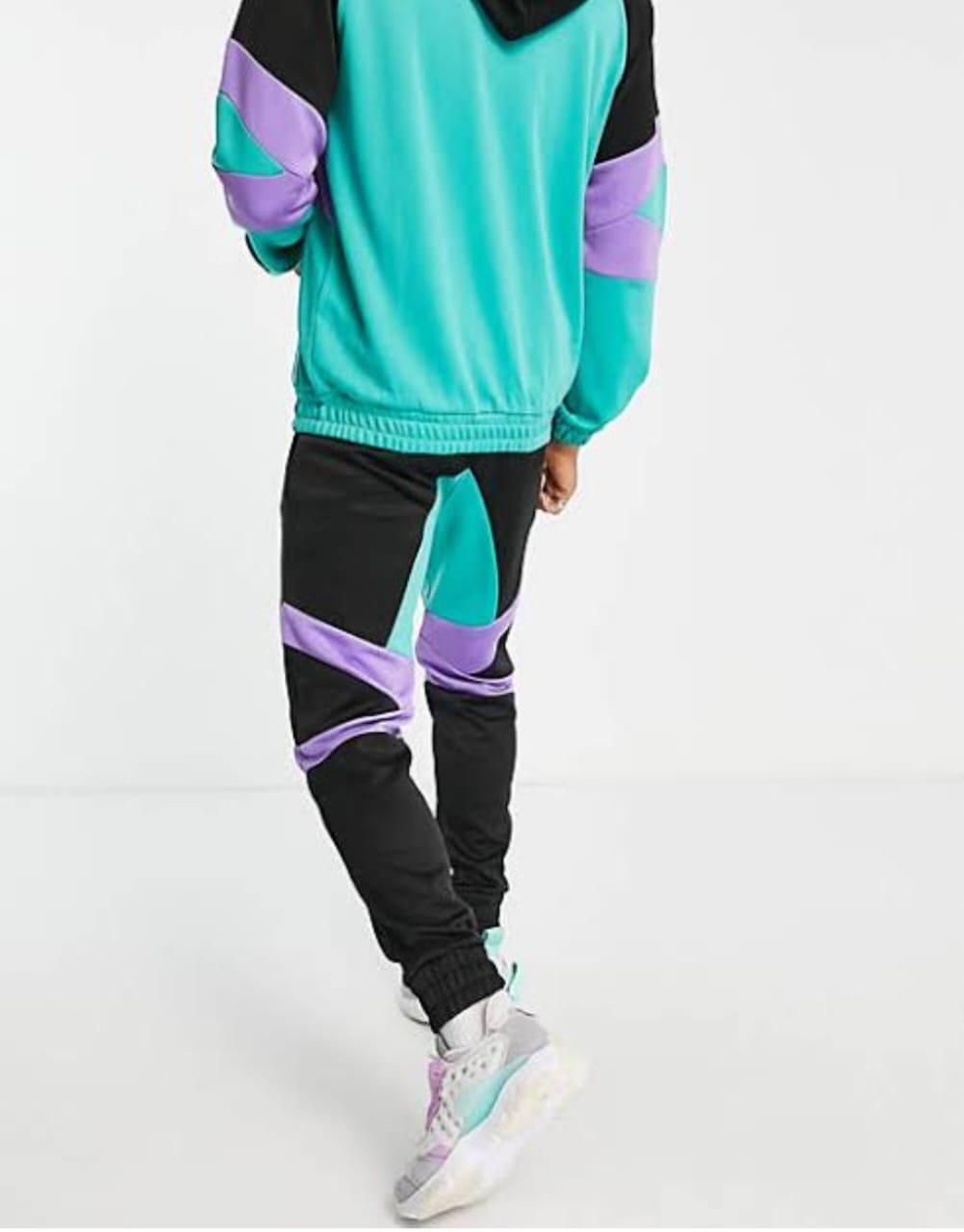 Dri Fit Plain Zipper Tracksuit