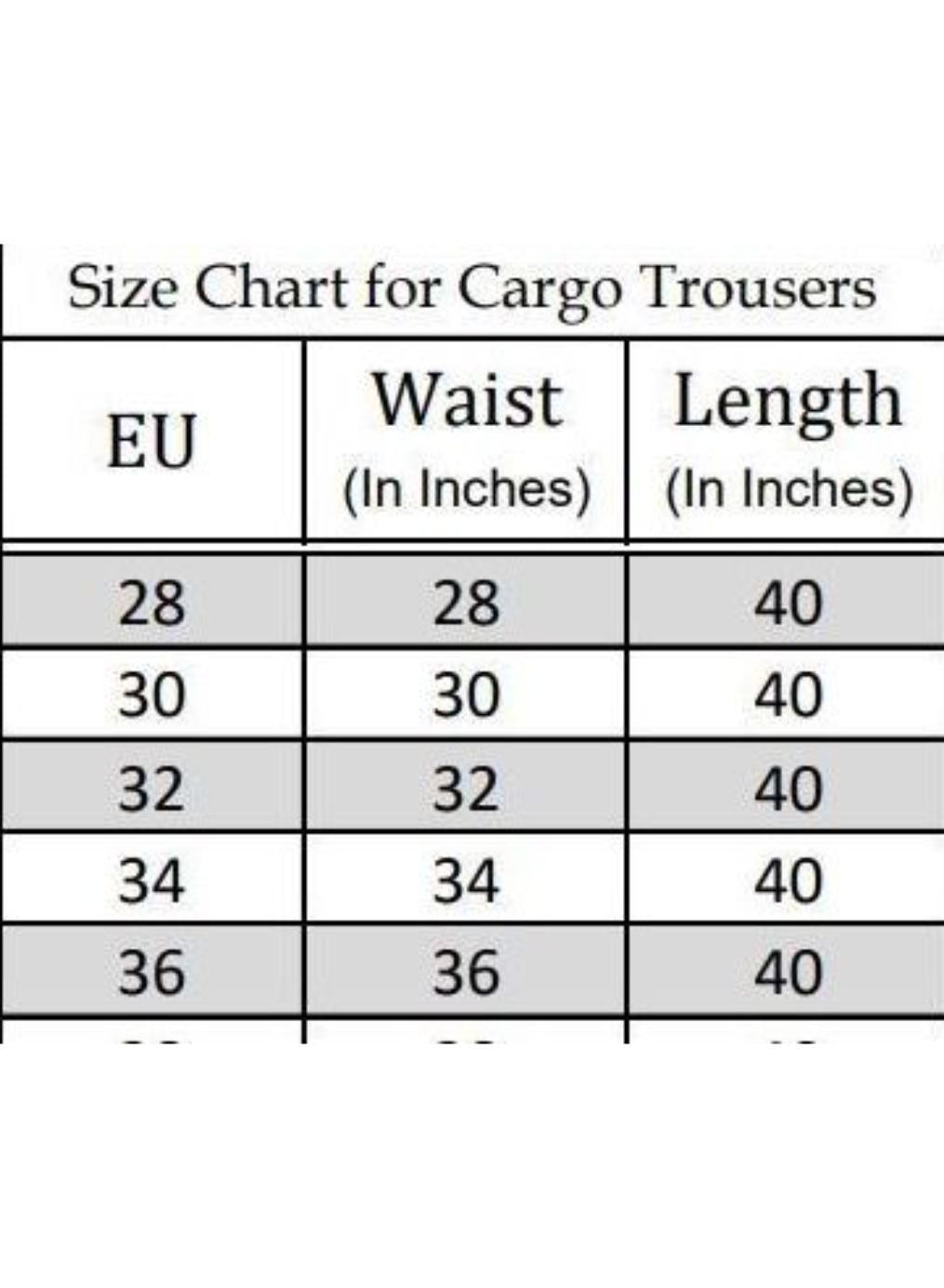 Men's cotton plain cargo