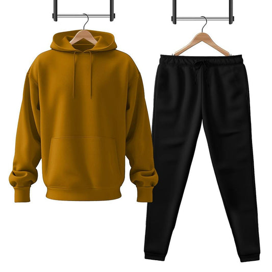 2 pcs Fleece Hoodie Tracksuit