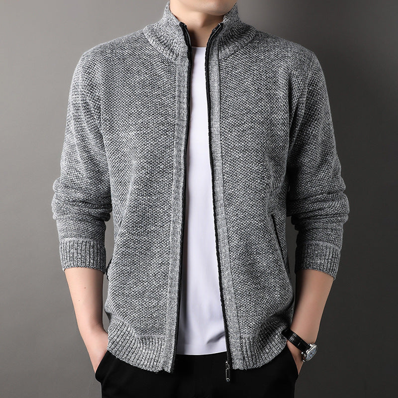 Knitted Cardigan Outer wear Sweater Hoodie