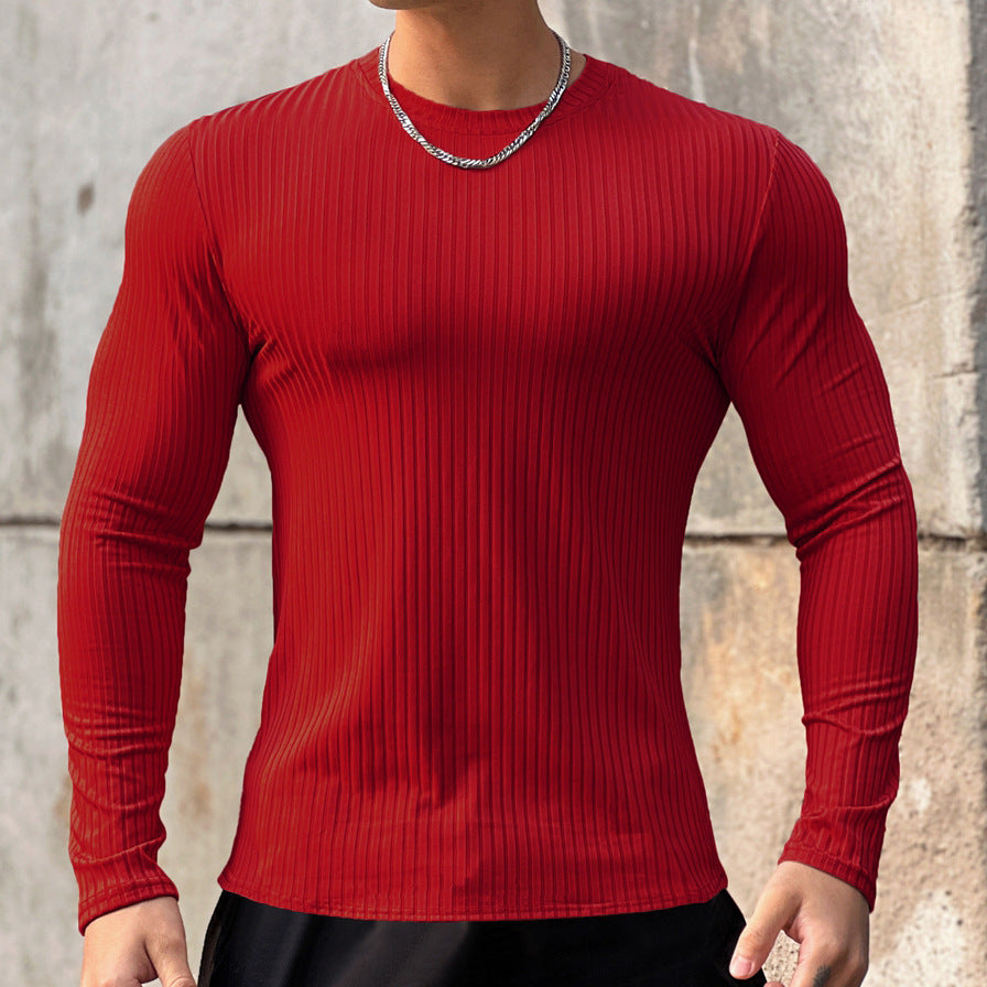 Pullover Sweater Solid Colour