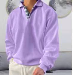 Polo Shirt Long Sleeved American Style