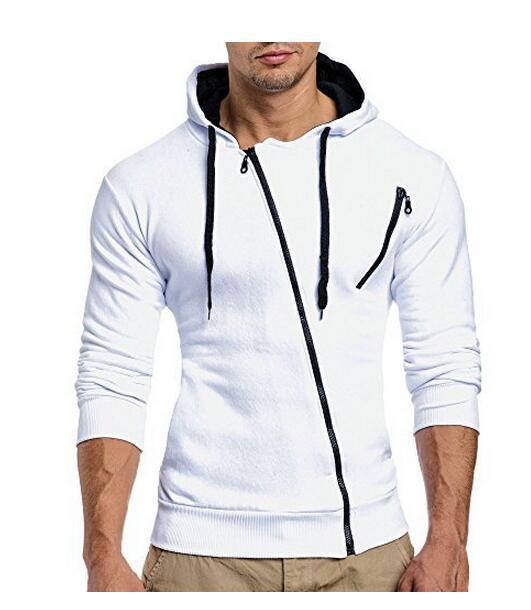 Slim-fit Hooded Cardigan Sweater