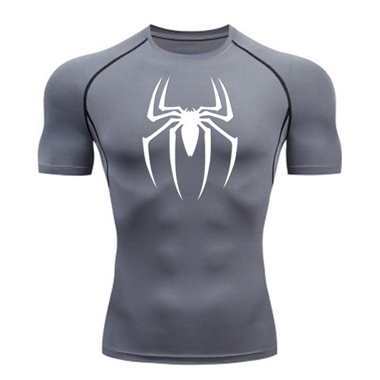 Tights Short-Sleeved Round Neck Sports T-Shirt